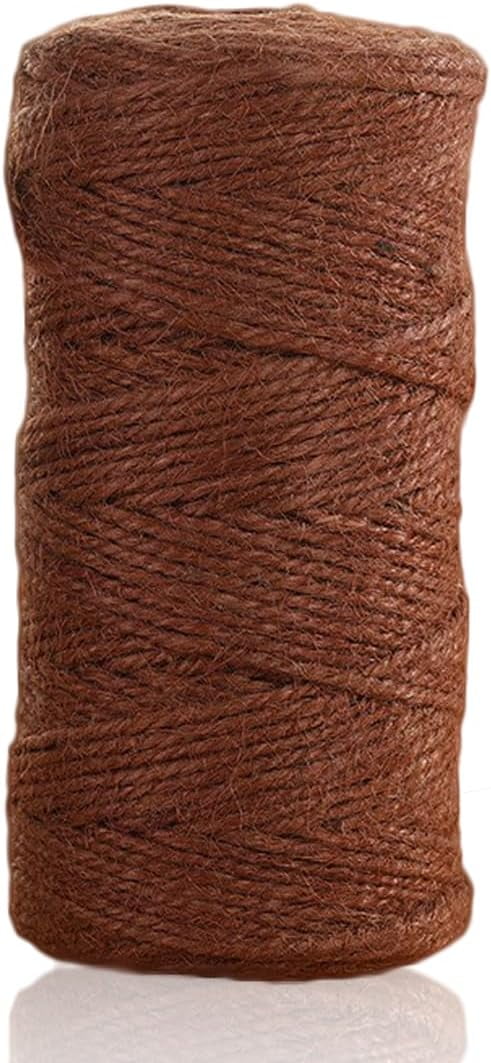 NANAHuang 328 Feet Red Twine String for Crafts, 2mm Jute Twine String ...