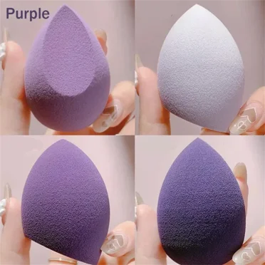 NANAHuang 4pcs Professional Beauty Eggs Cosmetic Sponge Powder Puffs Applicator Concealer Foundation Dry Wet Use Face Puff Makeup Tools