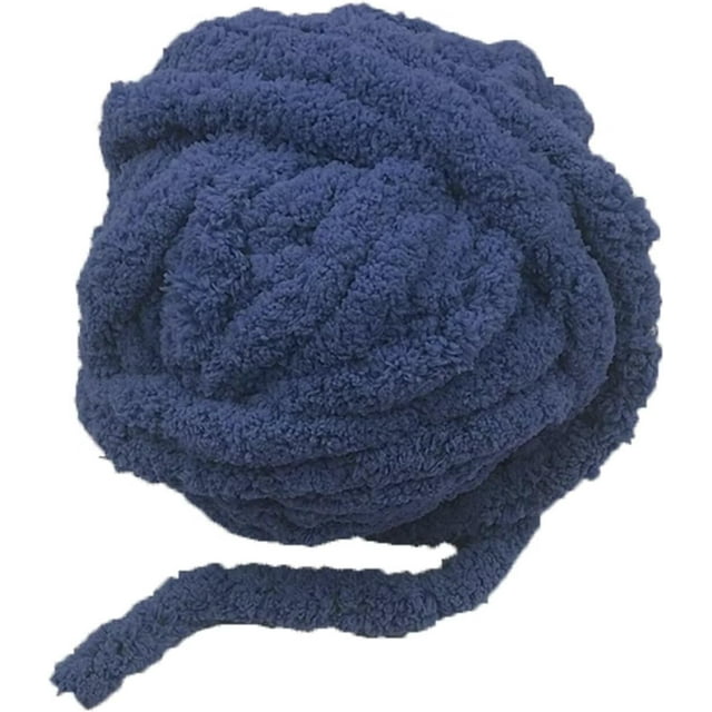 NANAHuang Chunky Yarn for Arm Knitting Blanket Red Chunky Chenille Yarn