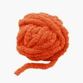 NANAHuang Chunky Yarn for Arm Knitting Blanket Red Chunky Chenille Yarn