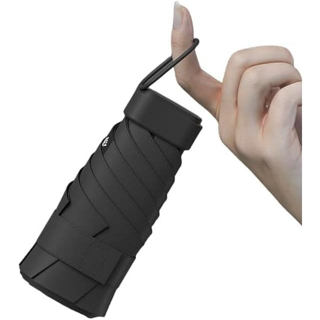 NANAHuang Hidden PullTab handle Mini Sun Travel Umbrella Blocking/Anti