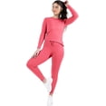 thumbnail image 1 of NANAHuang Long Johns Women's Thermal Underwear Pajamas, Mock Merino Wool, Lightweight Base Layer Set, Moisture-Wicking & Soft, 1 of 8
