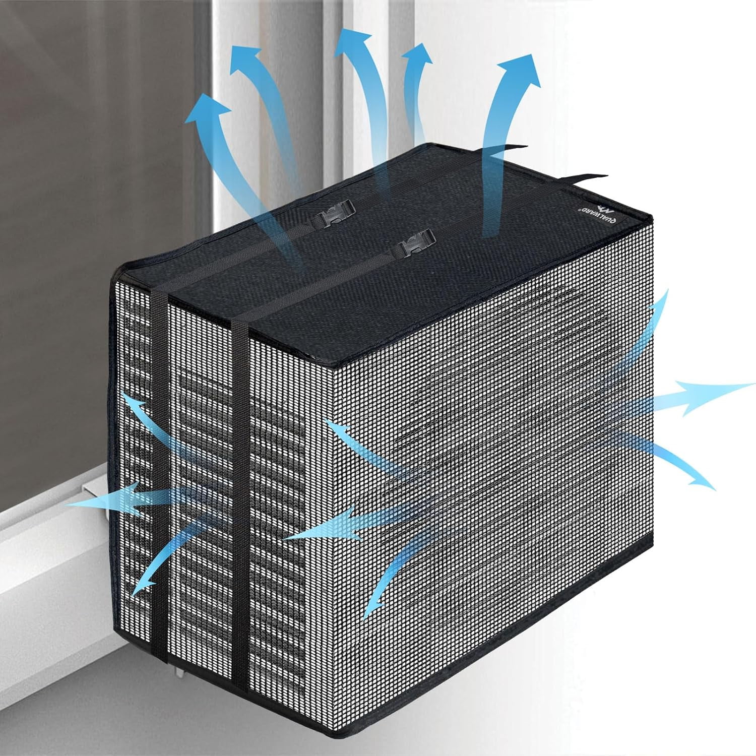 NANAHuang Mesh Window Air Conditioner Cover for Outside, Waterproof