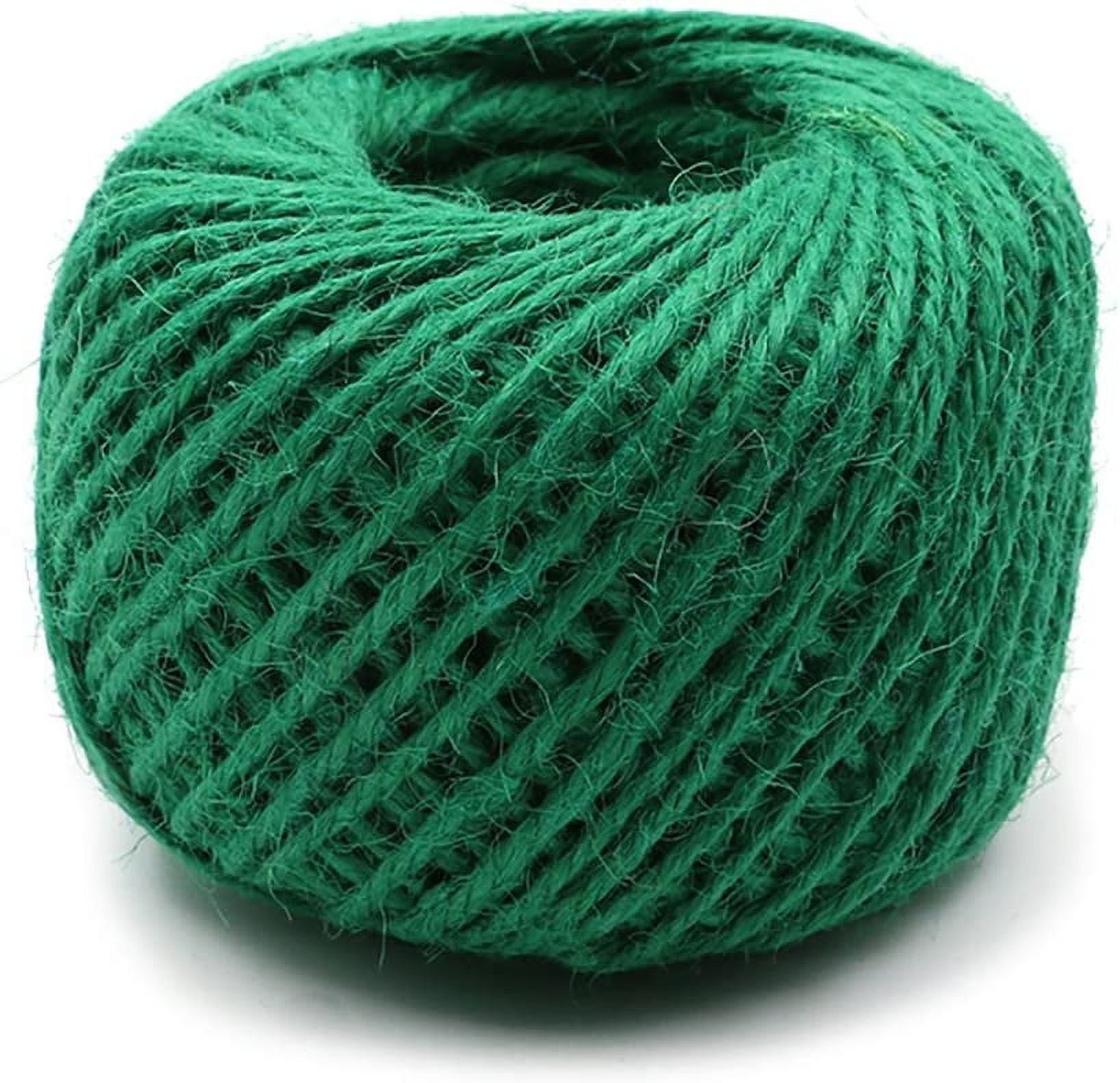 NANAHuang Orange Jute Twine - 54 Yards - 2mm Diameter - Eco-Friendly ...