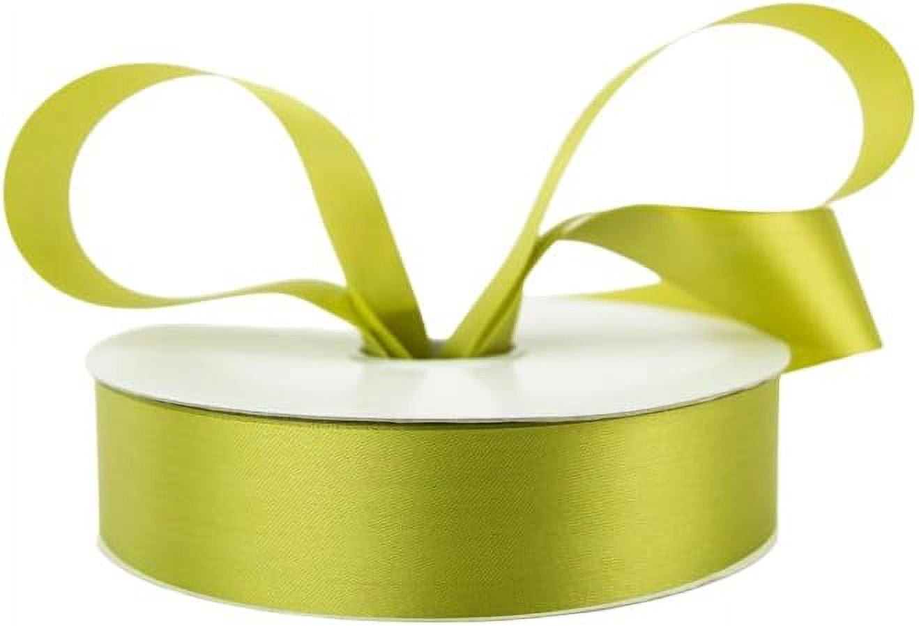 NANAHuang Outdoor Satin Polyester Ribbon - Light Blue 1-3/8100yd