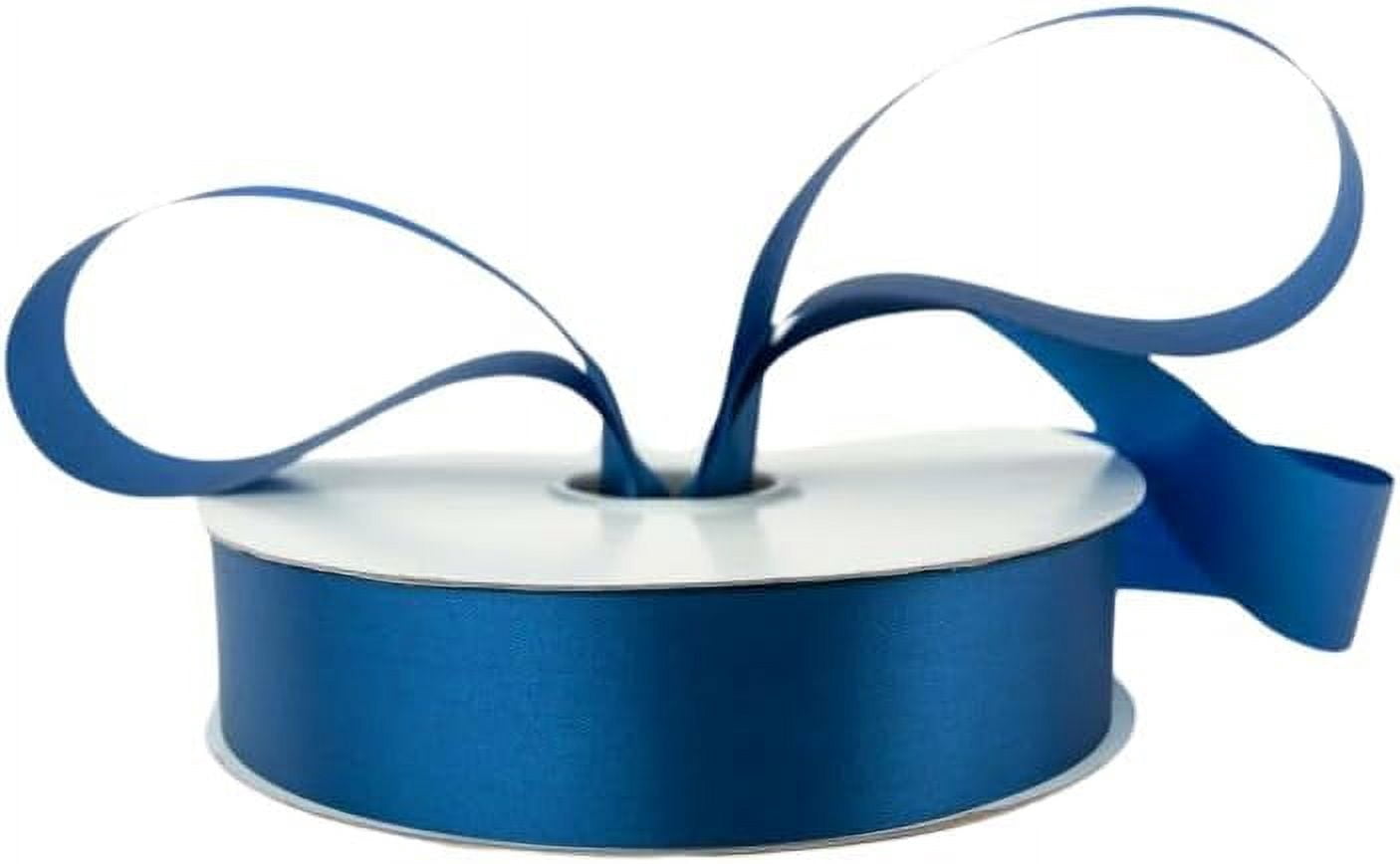 NANAHuang Outdoor Satin Polyester Ribbon - Light Blue 1-3/8100yd