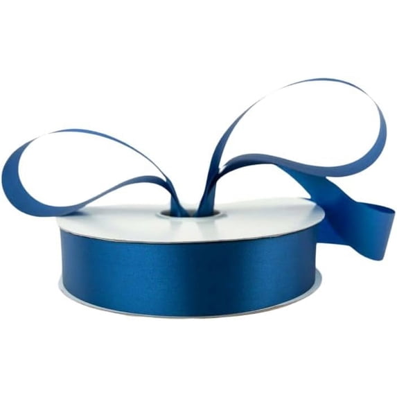 NANAHuang Outdoor Satin Polyester Ribbon - Light Blue 1-3/8100yd