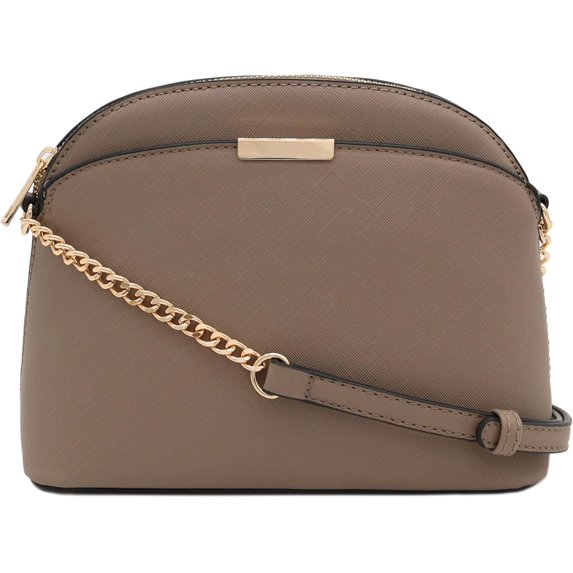 NANAHuang Saffiano Small Dome Crossbody bag with Chain Strap