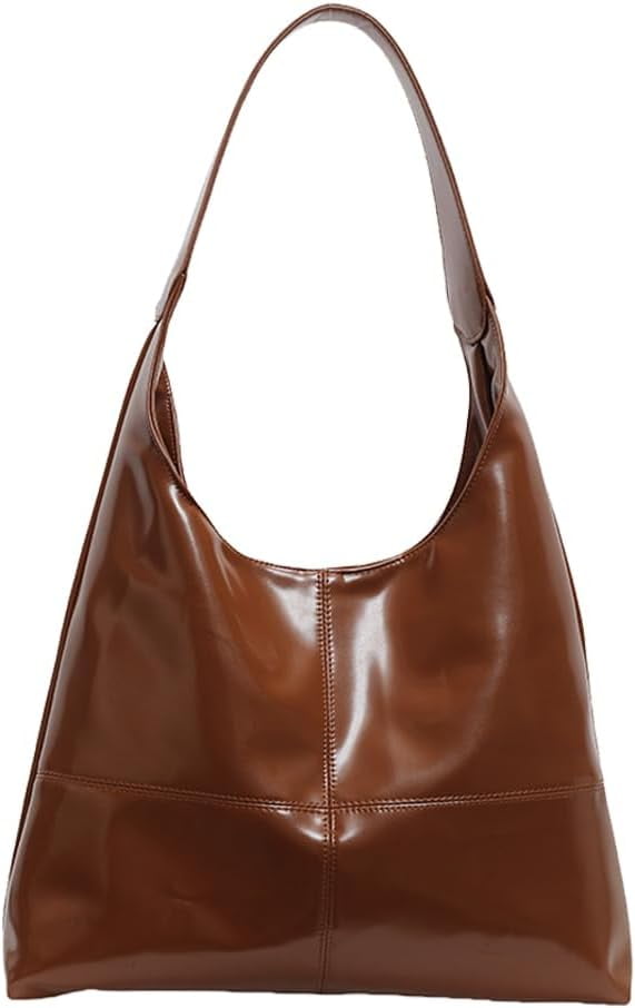 NANAHuang Slouchy Hobo Bags for Women Leather Tote Bag Slouchy Bag Shoulder Purse Ladies Top Handle Slouchy Tote Handbag