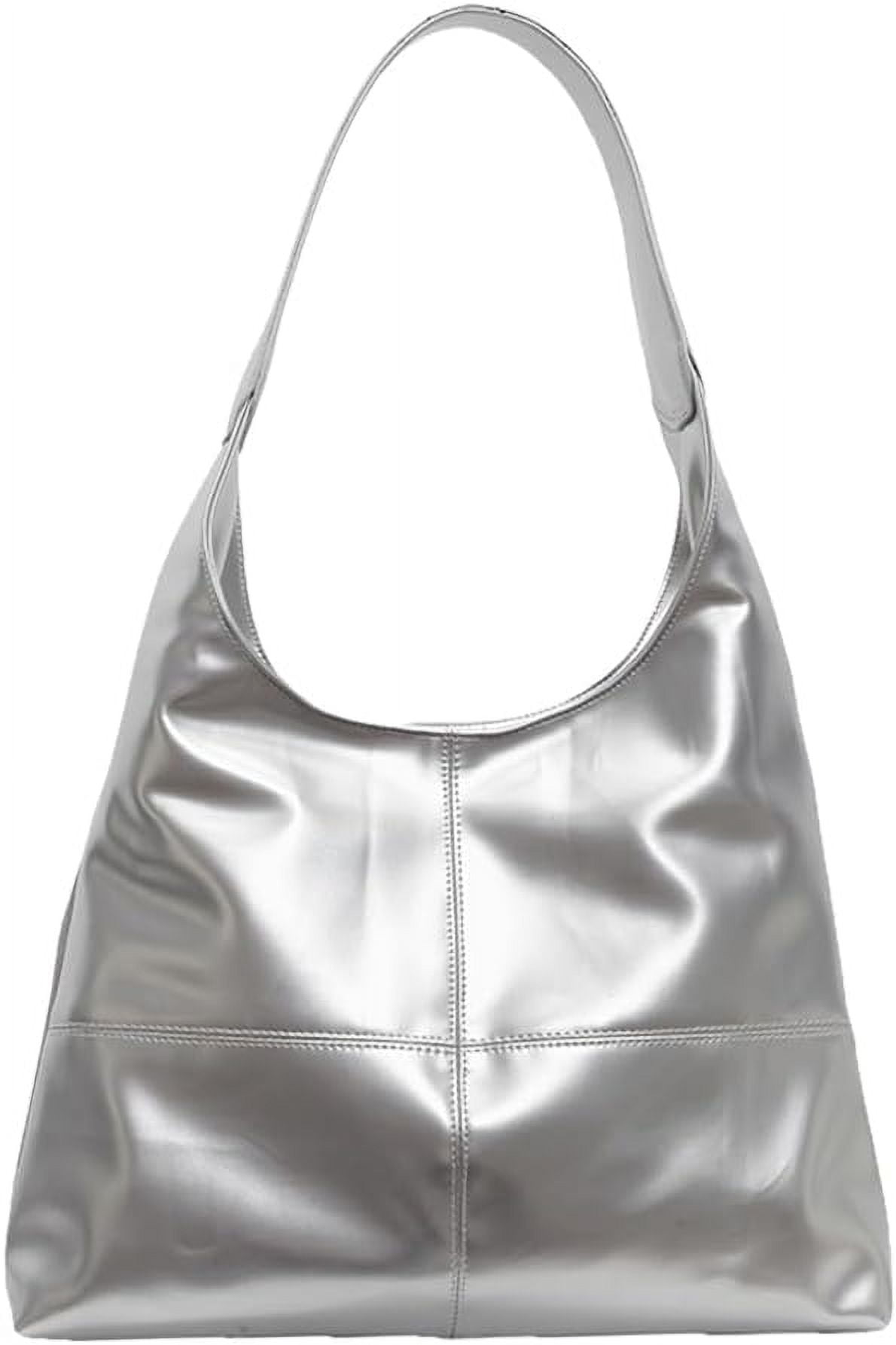 NANAHuang Slouchy Hobo Bags for Women Leather Tote Bag Slouchy Bag Shoulder Purse Ladies Top Handle Slouchy Tote Handbag