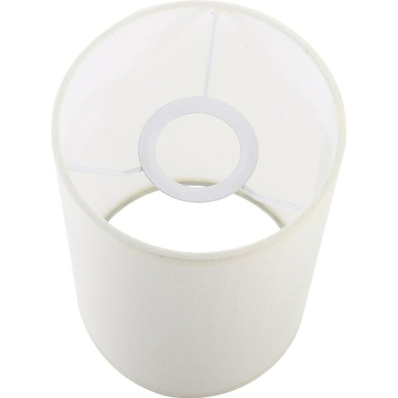 NANAHuang Tall Drum Lamp Shades, Linen Cylinder Lamp Shade, Lamp Shade Replacement, Decorative Light for Table Lamp Bedside Lamp Floor Lamp - Black