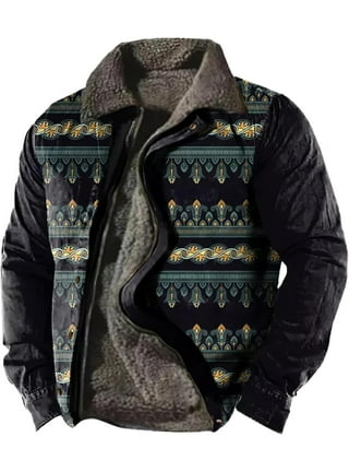 Navajo print mens jacket online