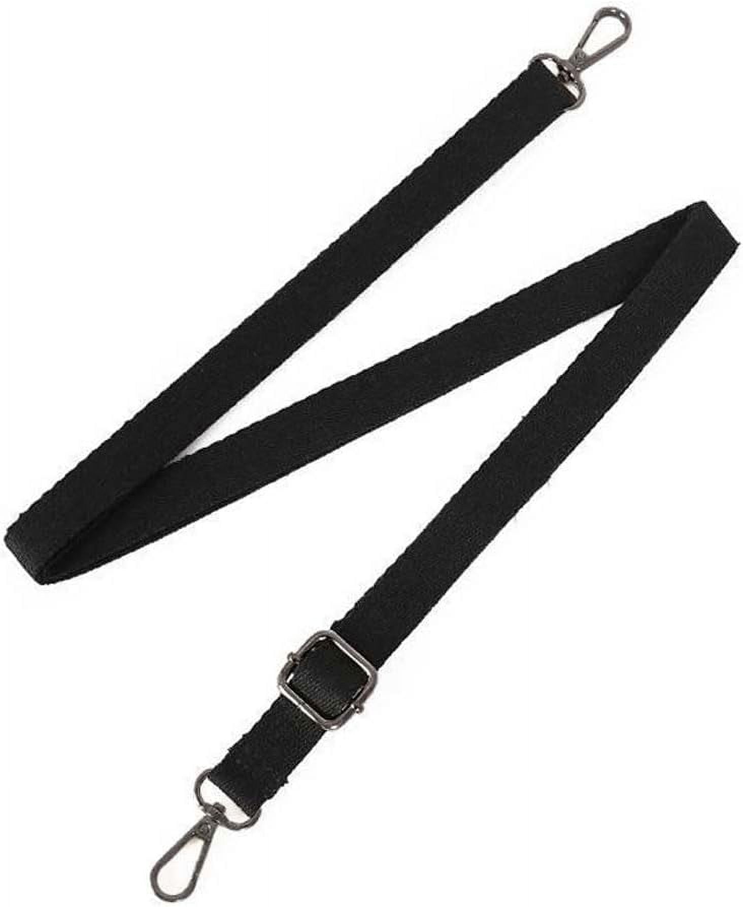 NANAHuang Wide Purse Strap Replacement Crossbody Bag Shoulder Straps Adjustable Belts (Color : Black, Size : Light Gold Lock)