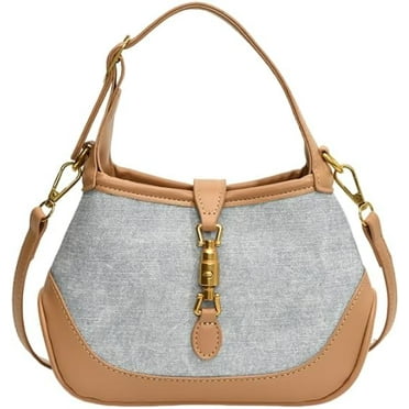 NANAHuang Women's Carrying Saddle Bag Adjustable Strap Crossbody Bag Large Capacity Shoulder Bag