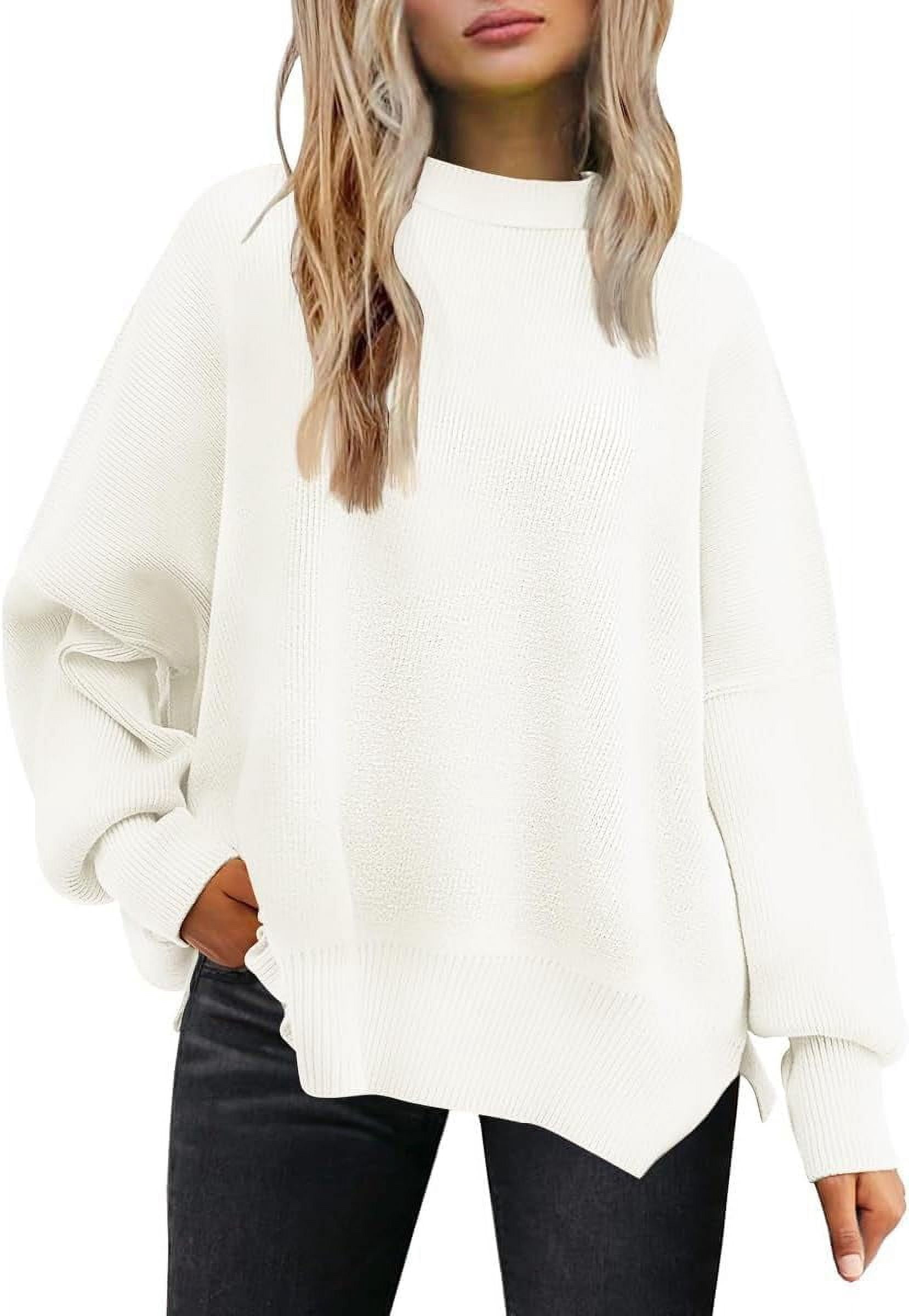 Oversized Turtleneck Sweater For Women | Batwing Sleeve Cozy Knit Pullover | 2024 Fall Fashion - View #7