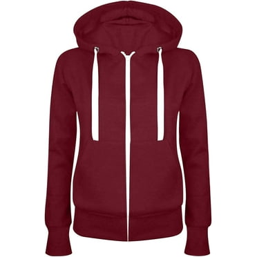 NANAHuang Womens Zip up Hoodies Fall Trendy Loose Drawstring Long Sleeve Hooded Sweatshirts Casual Wear Ladies Y2K Clothes