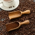 thumbnail image 1 of NANDIYNZHI 2pcs Mini Acacia Wood Coffee Spoons Wooden Scoops For Jars Coffee Bean Scoop Multipurpose Spoon Wood Measuring Spoons Mini Wooden Scoops Coffee Scoop For Ground Coffee, 1 of 7