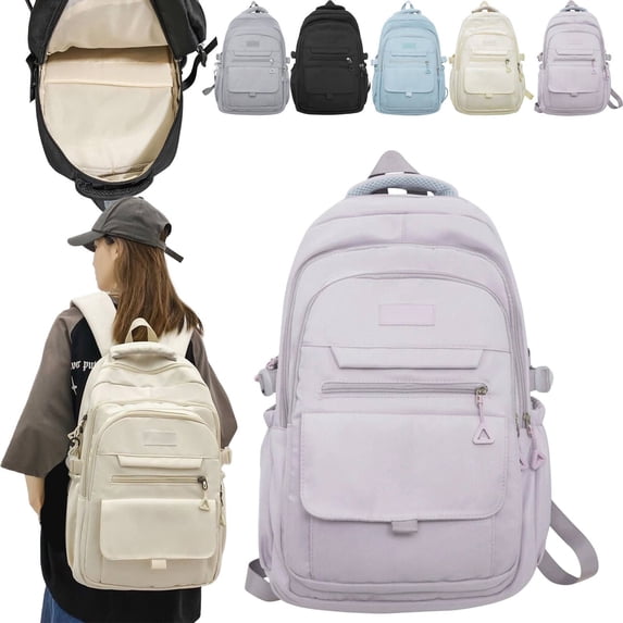NANDIYNZHI Backpack,Durable Large Capacity Backpack Multiple Compartments Lightweight Wear Resistant Fabric,Backpack Cooler,Travel Backpack,Laptop Backpack,Bookbag,Style D