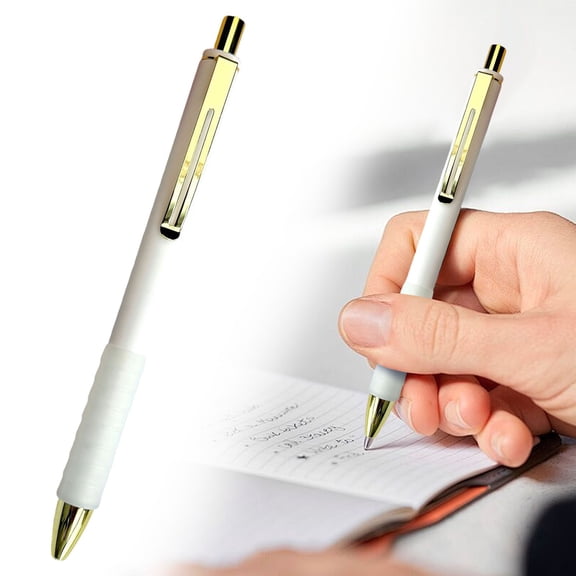 NANDIYNZHI Ballpoint Pens,Durable Medium Point 1mm Retractable Ballpoint Pens with Soft Grip Write Smoothly,Gel Pens,Pens Bulk,Suitable for Home Office Work Signature Ballpoint Pens,Style I