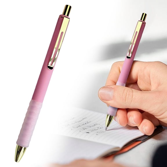 NANDIYNZHI Ballpoint Pens,Durable Medium Point 1mm Retractable Ballpoint Pens with Soft Grip Write Smoothly,Gel Pens,Pens Bulk,Suitable for Home Office Work Signature Ballpoint Pens,Style L
