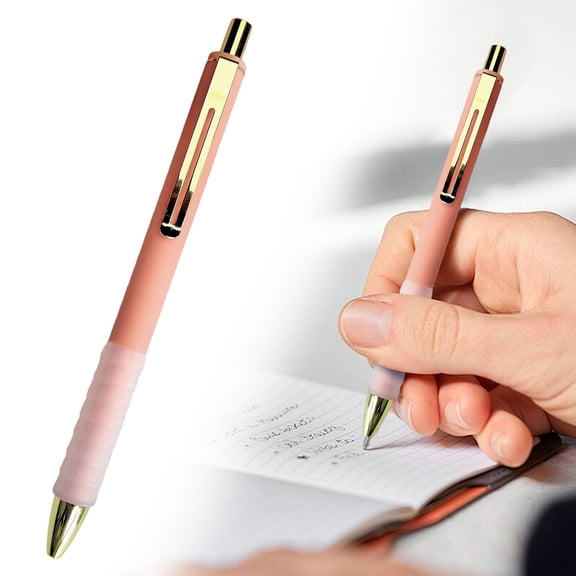 NANDIYNZHI Ballpoint Pens,Durable Medium Point 1mm Retractable Ballpoint Pens with Soft Grip Write Smoothly,Gel Pens,Pens Bulk,Suitable for Home Office Work Signature Ballpoint Pens,Style D