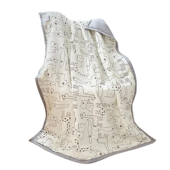 NANDIYNZHI Children'S Summer Quilt Washed Cotton Summer Cool Quilt Thin Quilt Air Conditioning Quilt Washed Cotton 9.06*8.66*3.94 Inch (Clearance)Blanket