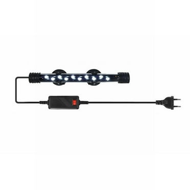 NANDIYNZHI Clearance 1 * Lamp Tube Submersible Led Aquarium Light 1.2W Color Changing Fish Tank Light With Remote Control Ip68 Crystal Glass 9 Leds Lights Bar For Fish Tank Led Aquarium Light A