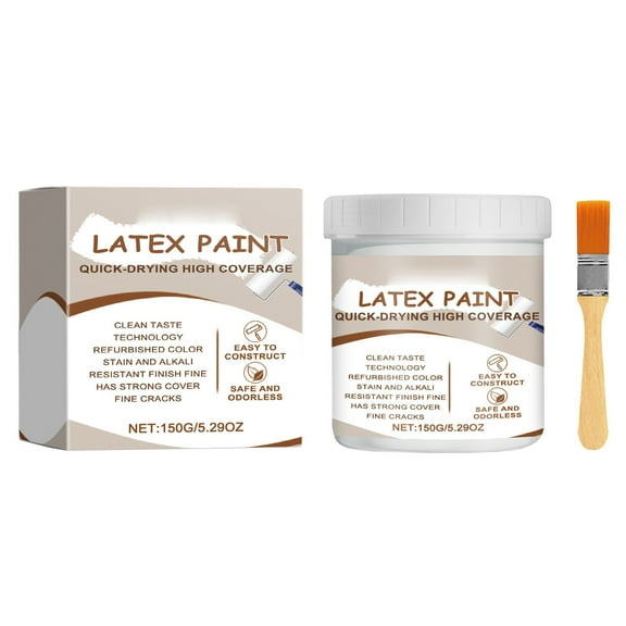NANDIYNZHI Clearance! Wall Paint White Latex Paint Wall Renovationagent Homecleaning Cover Stain Paint Wall Coating 150G, Clearance Sale
