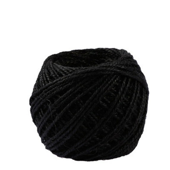 NANDIYNZHI Cotton Twine Wrapping Gardening Crocheting Knitting Natural Jute Twine Bakers Twine Cotton Twine Meat Prep Trussing Turkey Barbecue Strings Meat Sausage Tie Rope Cord Wine
