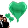 thumbnail image 1 of NANDIYNZHI Heart Shape Foil Mylar Balloons 18 Inch Love Balloons for Valentine's Day,Birthday,Propose Marriage,Wedding, Bridal Shower,Engagement Party Decorations,Green, 1 of 6
