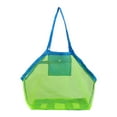 thumbnail image 1 of NANDIYNZHI Mesh Beach Bag Large Tote Backpack Outdoor Kids Toys Travel Towels Sand Away Beach Toys Nylon 5.91*5.91*0.79 Inch (Clearance)Textile Storage, 1 of 5