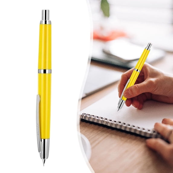 NANDIYNZHI Pens, Resin, 5.5 Inch, Style H, Smooth for Writing, Pilot Vanishing Point, Retractable Fountain Pen, Smooth Writing, Press Fountain Pen, Fountain Pen