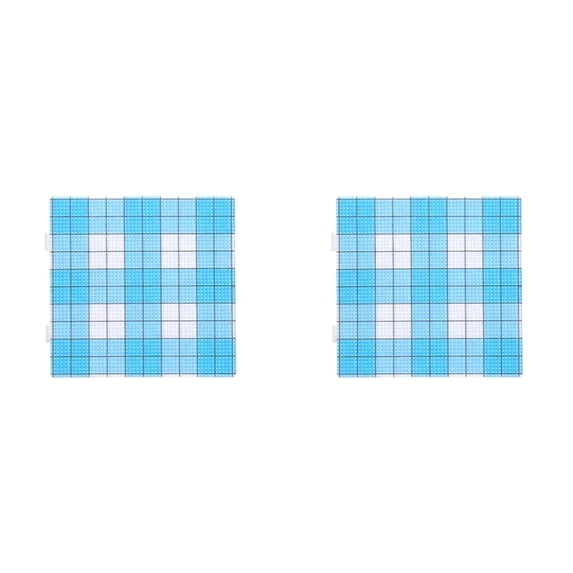 NANDIYNZHI Perler Beads Boards,5.5 x 5.5 Inches Durable Plastic Perler Beads Boards DIY Board for Play Time Birthday Gifts,Perler Beads,Fuse Beads,Pegboard,Fuse Beads Pegboard,2 Pcs,Style AJ*2