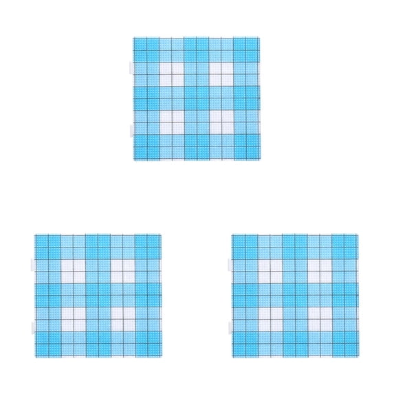 NANDIYNZHI Perler Beads Boards,5.5 x 5.5 Inches Durable Plastic Perler Beads Boards DIY Board for Play Time Birthday Gifts,Perler Beads,Fuse Beads,Pegboard,Fuse Beads Pegboard,3 Pcs,Style AJ*3