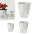 thumbnail image 1 of NANDIYNZHI Self Watering Pots for Indoor Plants,Durable 8.5 x 9.6 x 5.3 Inch Gray Heavy Sturdy Thicker Self Watering Pots for Indoor Plants,Suitable for Indoor Ourdoor Home Office Desk Decor, 1 of 9