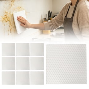 NANDIYNZHI Sponge Eraser Sheets,10Pcs Magic Cleaning Sponge with Raised Dots Compression Dense Structure for Kitchen Bathroom,Magic Eraser,Magic Eraser Sponge,Magic Eraser Sheets,Style B