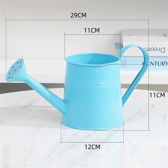 NANDIYNZHI Watering Can, Metal, Blue, Practical for Garden, Metal Watering Can, Watering Can Indoor Plants, Watering Can Outdoor, Garden Watering Can, Plant Watering Can