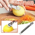 thumbnail image 1 of NANDIYNZHI Zester Tool Stainless Steel Lemon Zester Grater Citrus Zester Tool Orange Peeler For Cocktails Lemon Grater Zester Citrus Peeler For Cocktails, 1 of 6