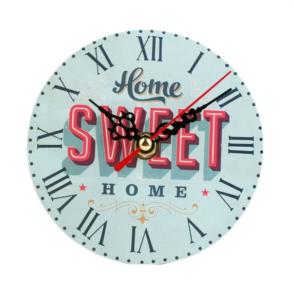 NANDIYNZHI clearance decorative wall clock Vintage Style Silent Antique Wood Wall Clock A wall clocks for living room clearance sale
