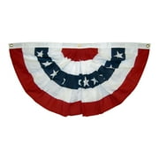 NANDIYNZHI garden decor American American With Canvas Pleated Title And Flag Bunting Stripes USA Print Fan Decoration Patriotic Home Decor outdoor decor Multicolor（Clearance）