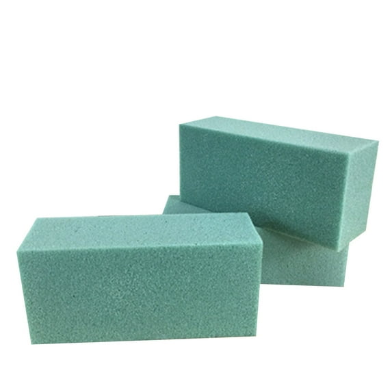 NANDIYNZHI garden decor Square Floral Foam Blocks Dry Floral Foam For Artificial Flowers Craft Project outdoor decor Green(Clearance)