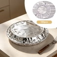 thumbnail image 1 of NANDIYNZHI2026 New Reusable Aluminum Foil Food Covers Adjustable Food Storage Covers For Kitchen Fresh-Keeping Insulation Film Universal Adjustable Storage Bags for Any Bowl Plate(100pcs),Style E, 1 of 9