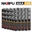 thumbnail image 1 of NANFU 48 Triple AAA Batteries - 3 Pack - 144 Count Combo Pack, 1 of 7