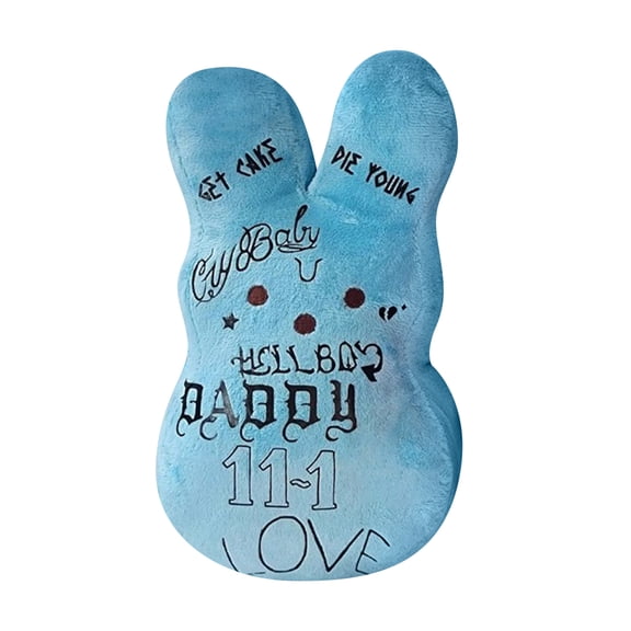 NANIL 4Pcs Peep-s Plush Easter Bunny Stuffed Animal,Easter Bunny Doll Soft Plush Bunnies Stuffed Rabbit Animal Toy, Easter Rabbit Dolls for Kids Easter Decoration,Perfect Easter Baskets Filler