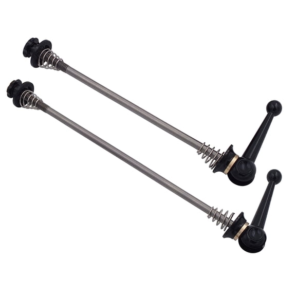 NANMELX 2Pcs Bike Quick Release Skewer for Road Bike Quick Release Bike Axle Quick Release Bolts Bicycle Wheel Nuts Bicycle Axle