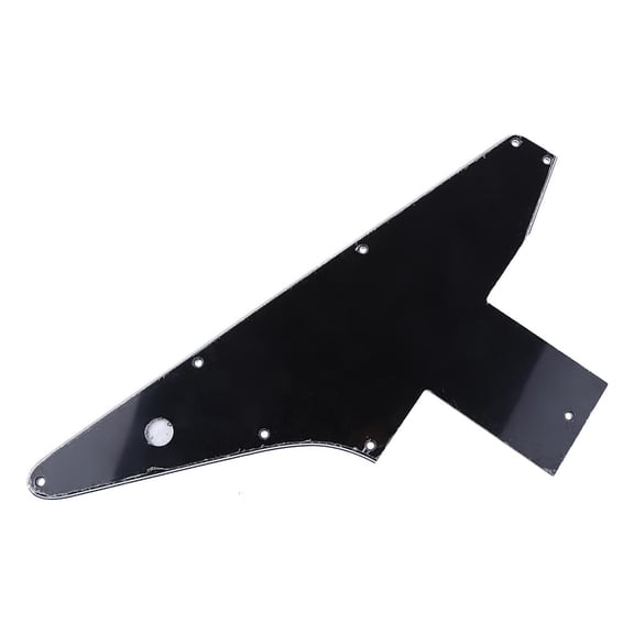 NANMELX 3 Ply Guitar Pickguard Pick Guard For Explorer for Gibson '76 Reissue Black Part