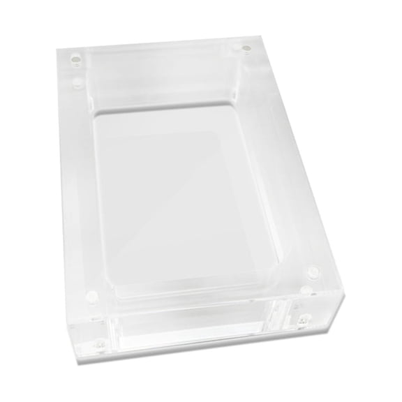 NANMELX Clear Storage Box for GBP Game Console Magnetic Acrylic Box Display Stand