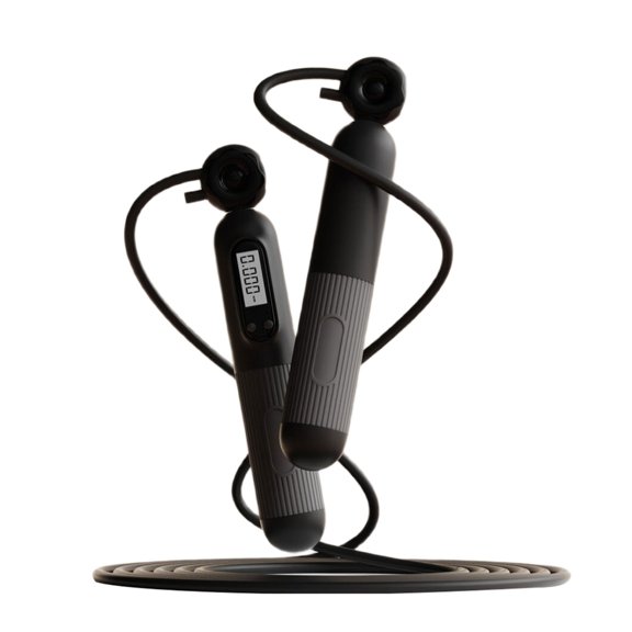 NANMELX Electronic Counting Jumping Rope Adjustable Skipping Rope for Fitness Exercise
