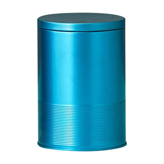 NANMELX Elegant Tea Stashes Jar Durable Metal Container for Herbs Storage Container Can