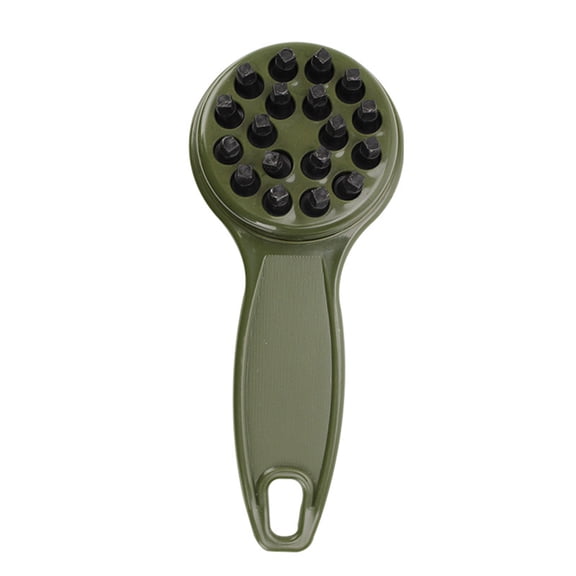 NANMELX Fish Skin Brush Scraping Fishing Scale Brush Graters Fast Remove Fish Knife Cleaning Peeler for Scaler Scraper